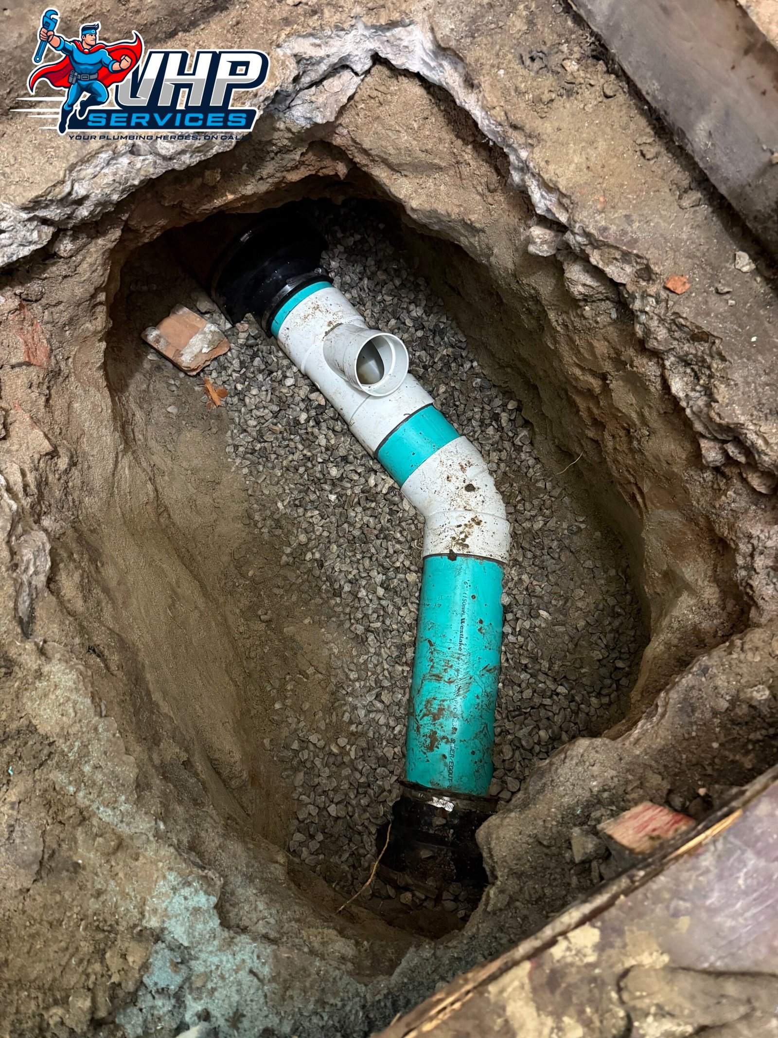 6 Inch Main Clean Out Installation, Toronto.