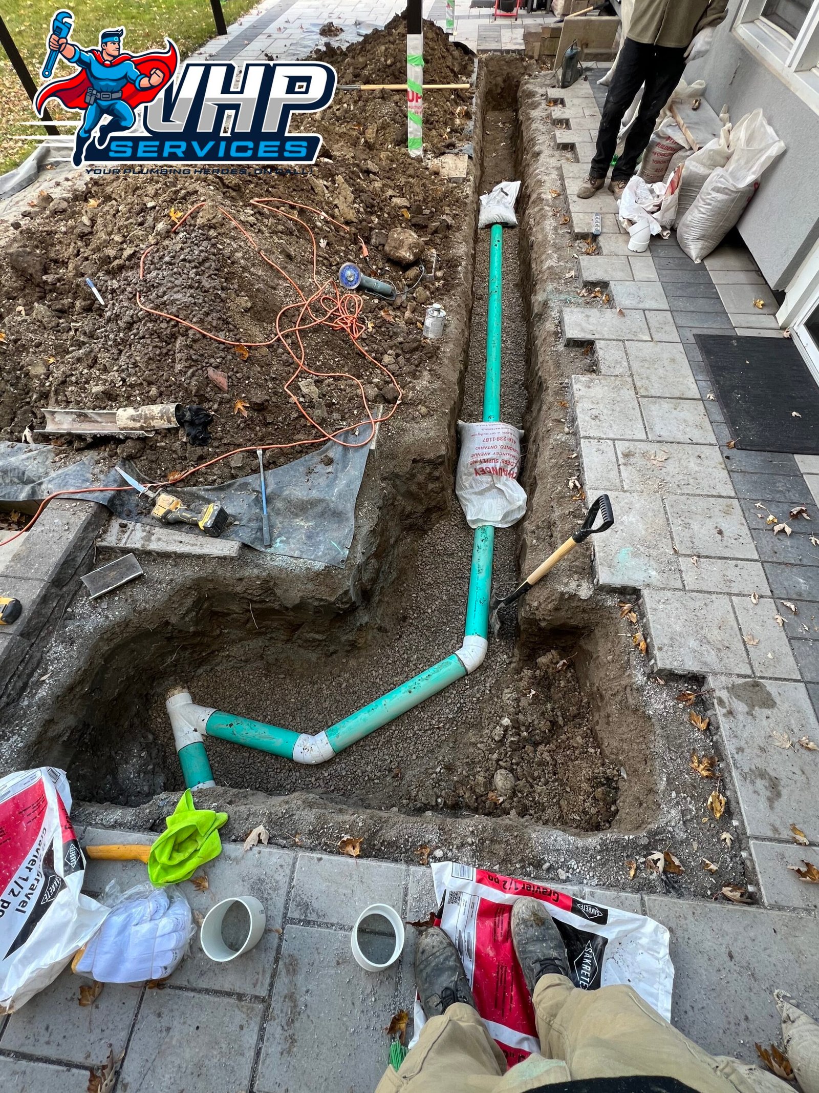 Outside Line Replacement, North York.