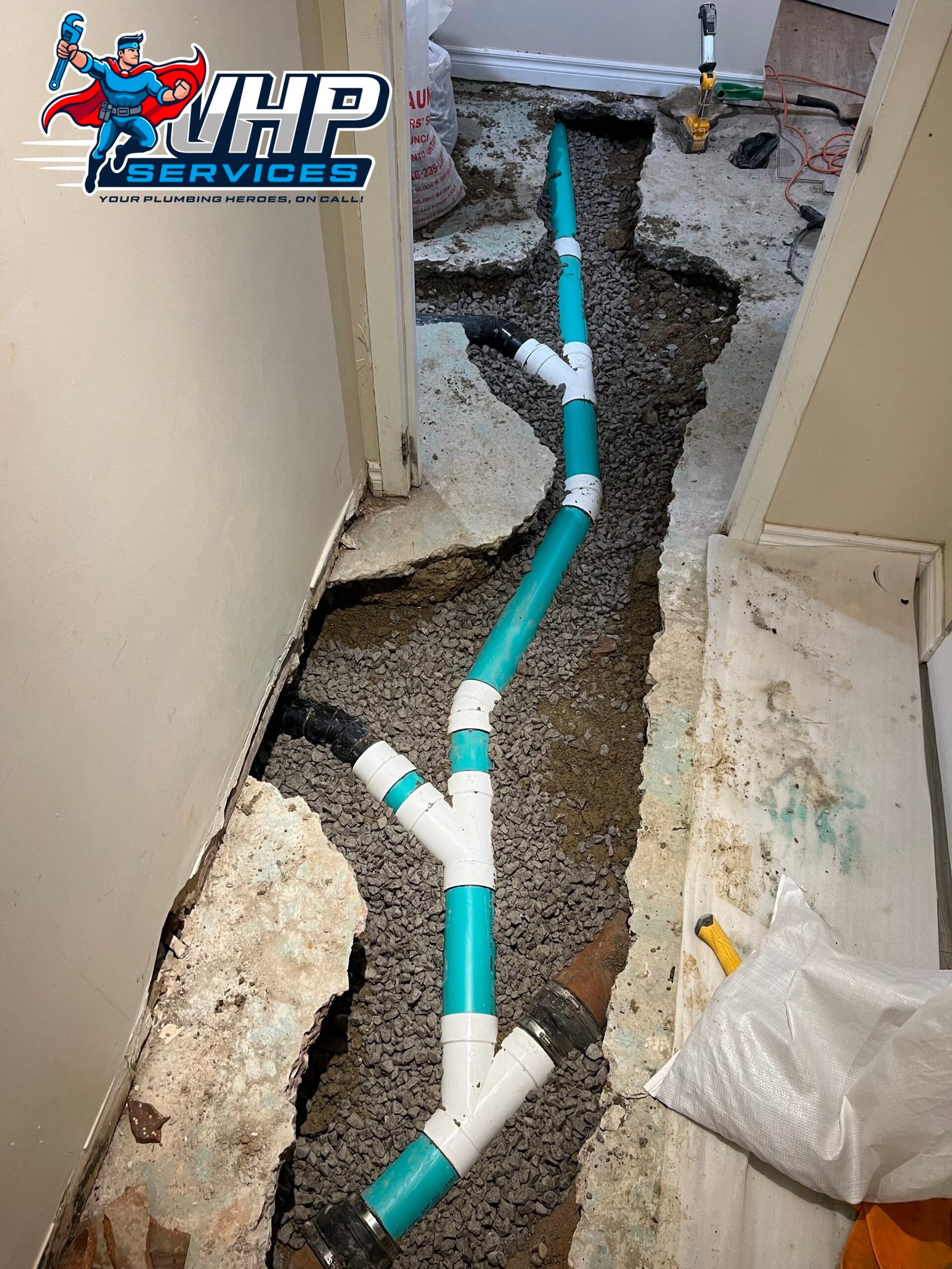 Drain Line Replacement, Ajax