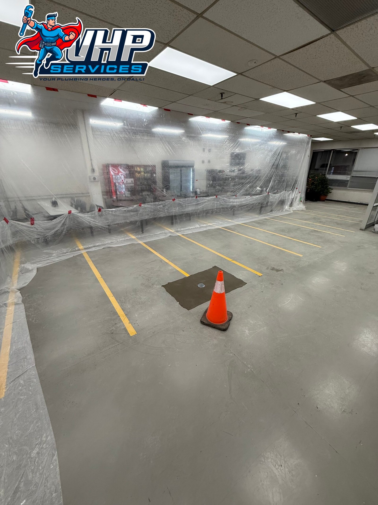 Commercial Floor Drain Installation, Markham.