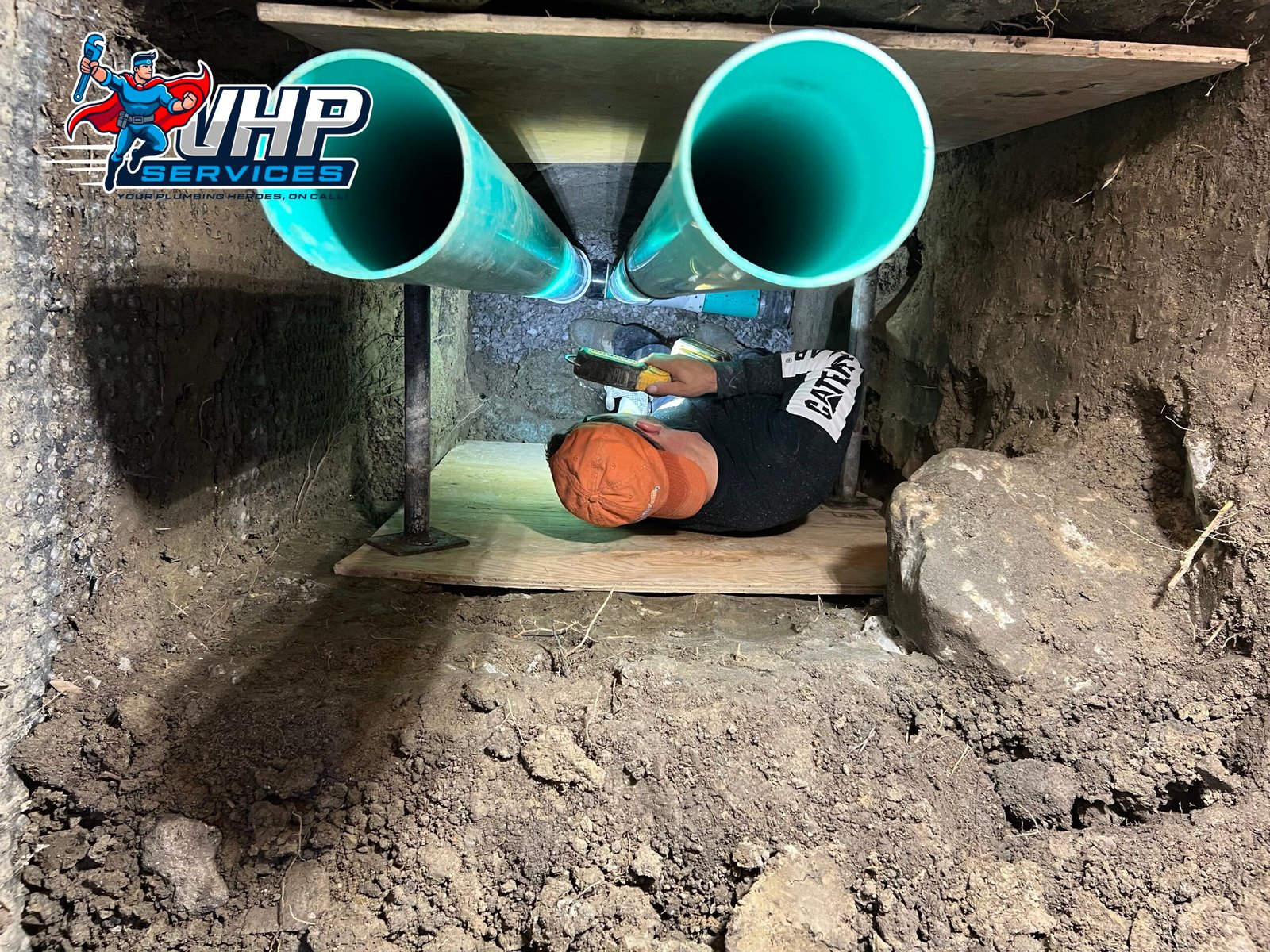 Exterior Backwater Valve and Clean out Installation, Toronto.
