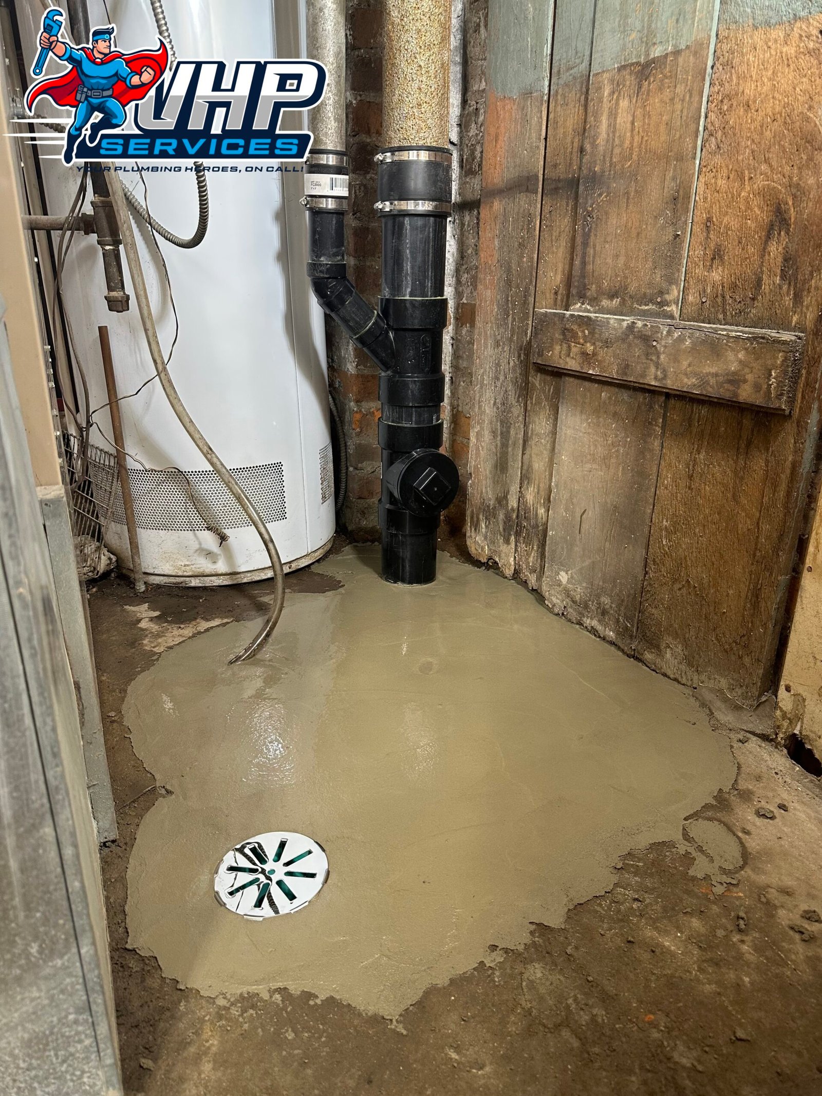 New Stack and Floor Drain Installation, Pickering.