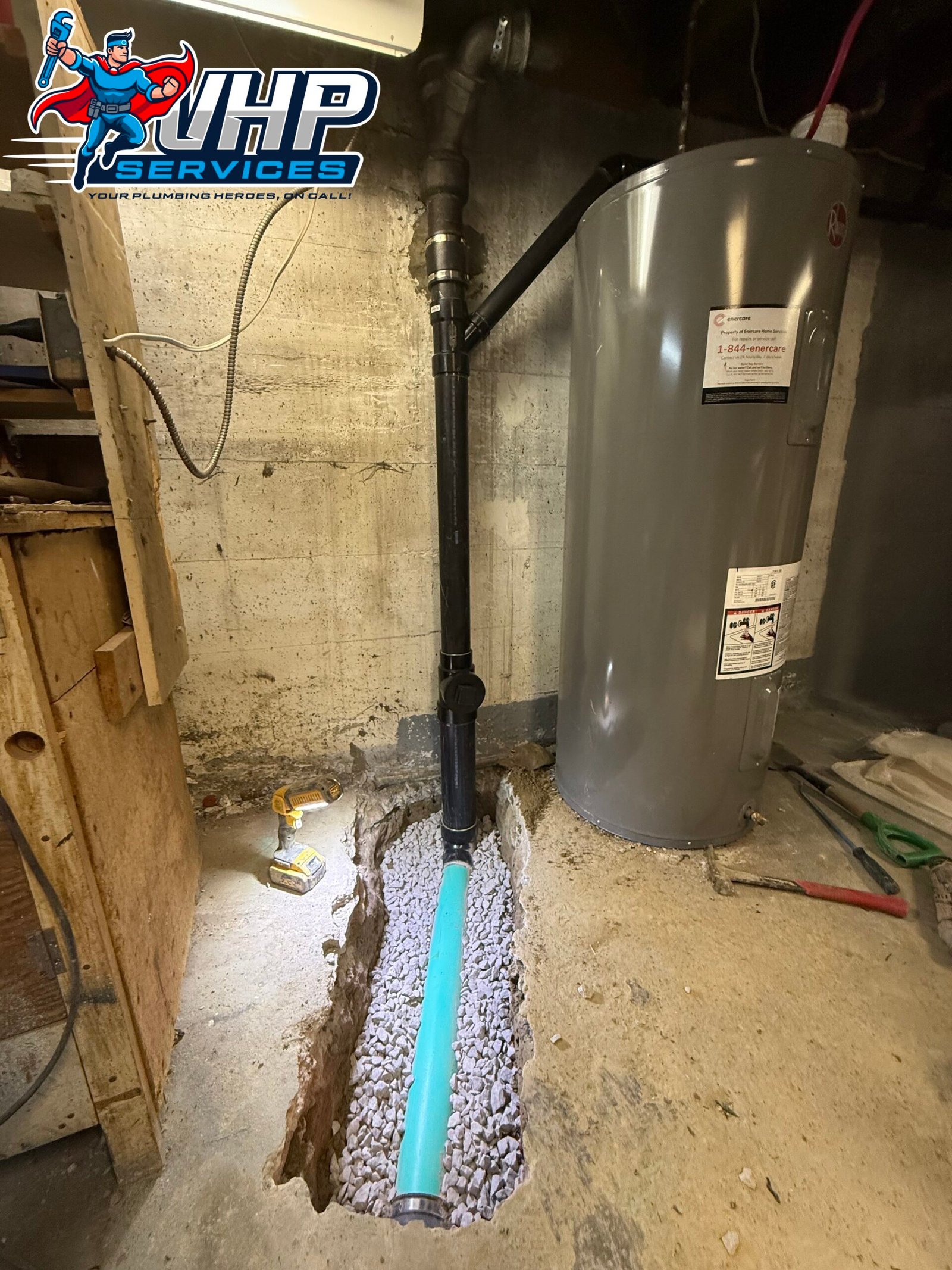 Completed Main Stack Replacement, Ajax.