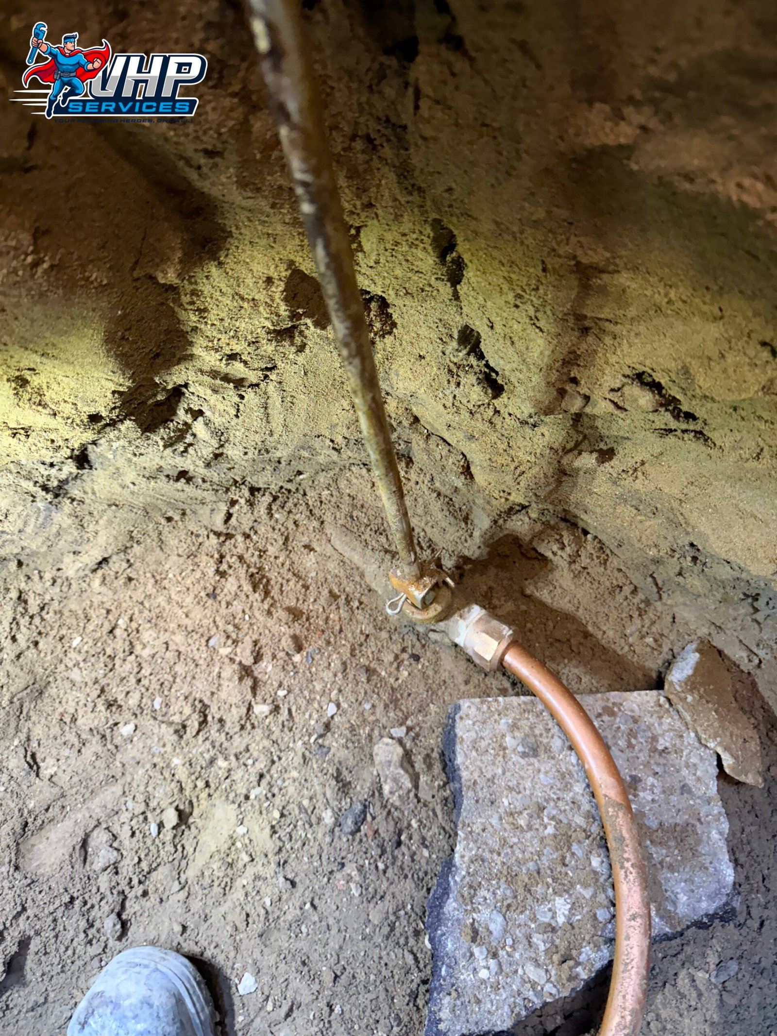 Residential water line repair – technician fixing pressure issue
