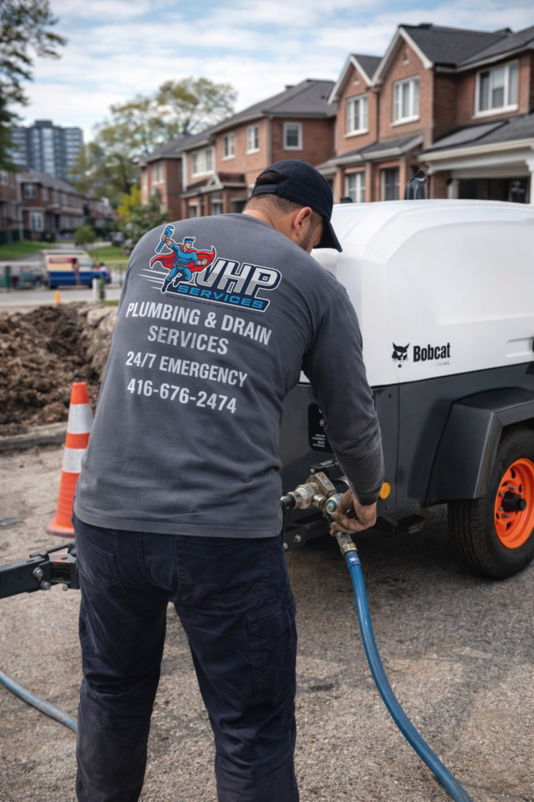 trenchless water line replacement equipment in Toronto GTA