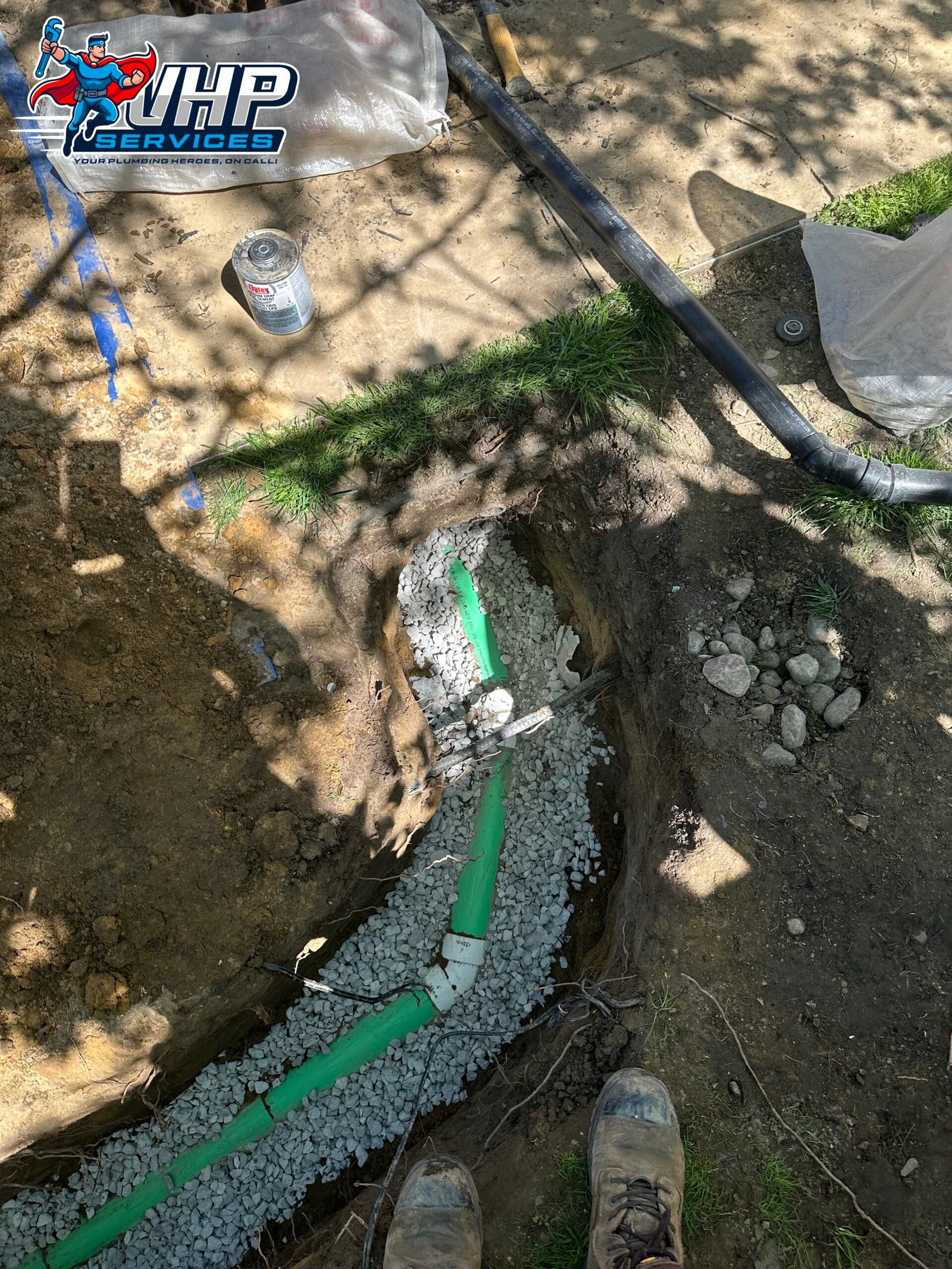 Main drain line replacement in Toronto