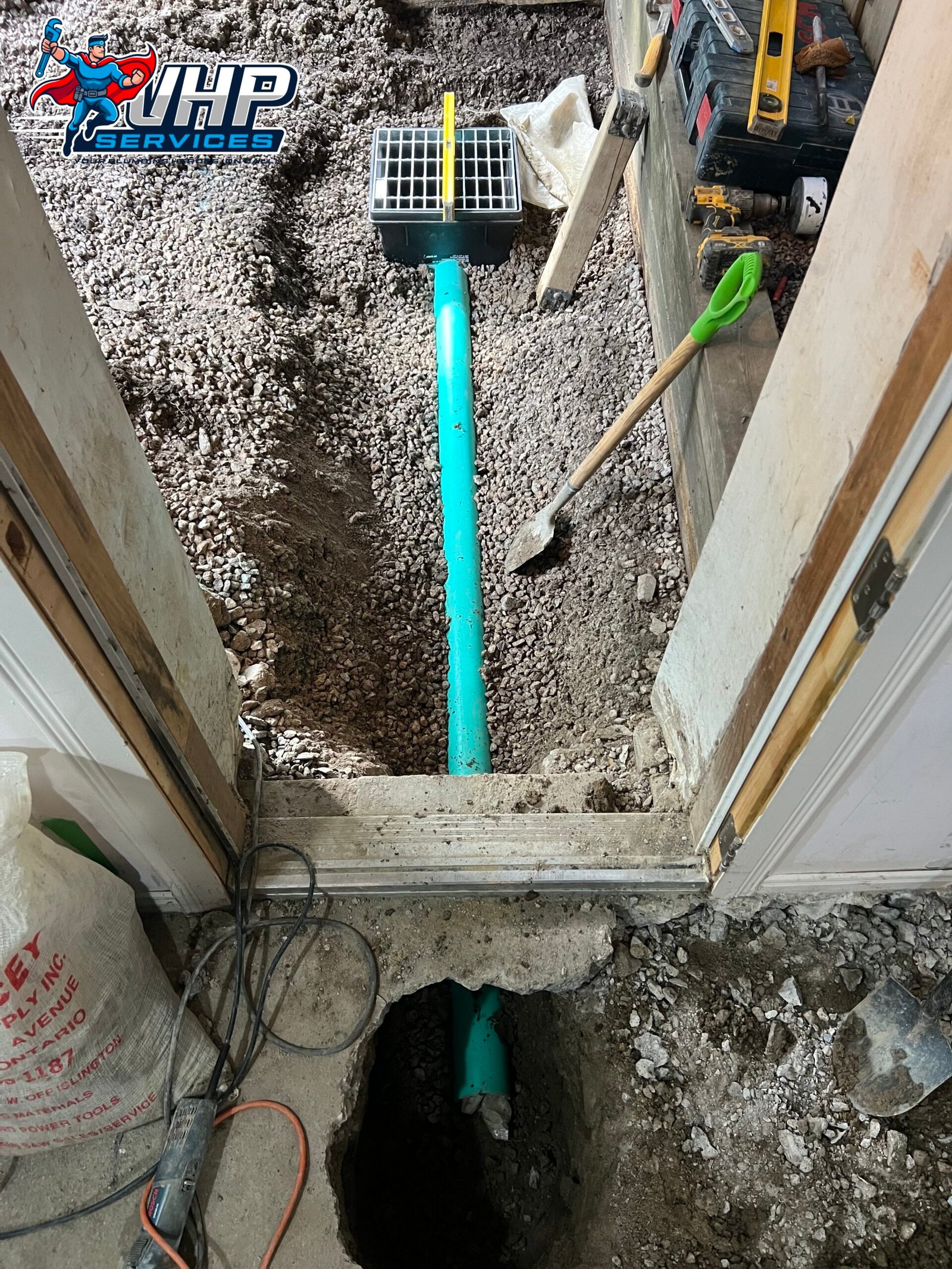 Drain line replacement in Toronto