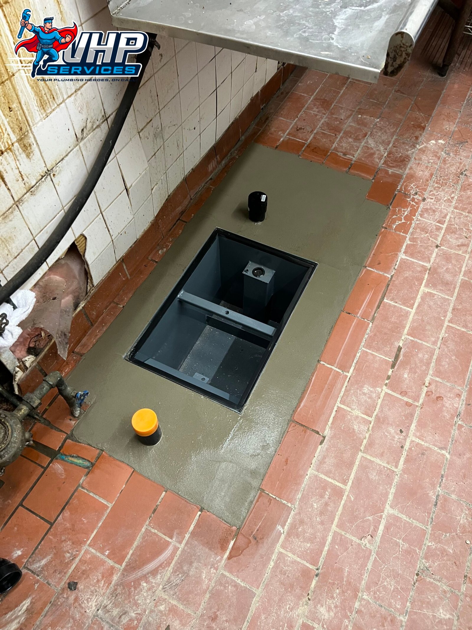 Commercial grease trap installation in Toronto
