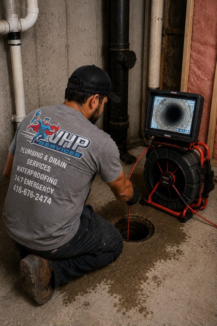 drain camera inspection in Toronto